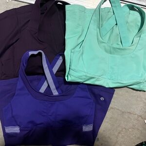 3 lululemon tanks